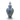 Delfware Blue and White Garniture of Five Vases - Brillig & Borogove | Fine Interiors