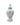 Delfware Blue and White Garniture of Five Vases - Brillig & Borogove | Fine Interiors