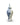 Delfware Blue and White Garniture of Five Vases - Brillig & Borogove | Fine Interiors