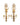 Pair of 18th - century North German Louis XVI Sconces - Brillig & Borogove | Decorative Antiques & Wallpapers