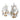 Pair of French Six - Light Girandoles - Brillig & Borogove | Decorative Antiques & Wallpapers