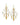Pair of Gustavian Gilded Bronze Wall Lights - Brillig & Borogove | Decorative Antiques & Wallpapers
