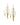 Pair of Gustavian Gilded Bronze Wall Lights - Brillig & Borogove | Decorative Antiques & Wallpapers