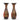 Pair of Japanese (Meiji Period) Lacquer Porcelain Vases - Brillig & Borogove | Fine Interiors