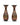 Pair of Japanese (Meiji Period) Lacquer Porcelain Vases - Brillig & Borogove | Fine Interiors