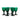 Six Victorian Bristol Green Glasses - Brillig & Borogove | Fine Interiors