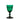 Six Victorian Bristol Green Glasses - Brillig & Borogove | Fine Interiors